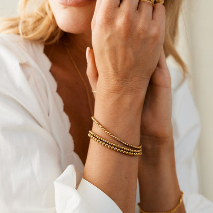 Bracelet hématite doré concentration/Soutien catégorie A / Brésil 6mm