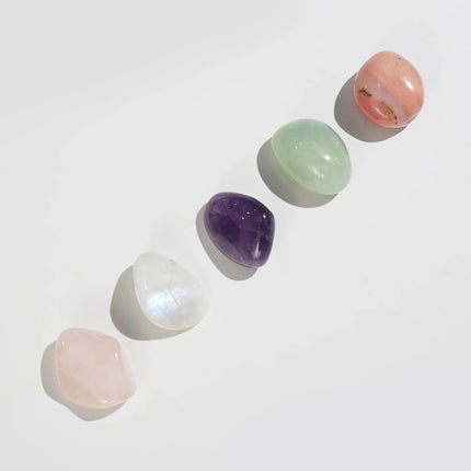 Lot pierres roulées "amour et harmonie"