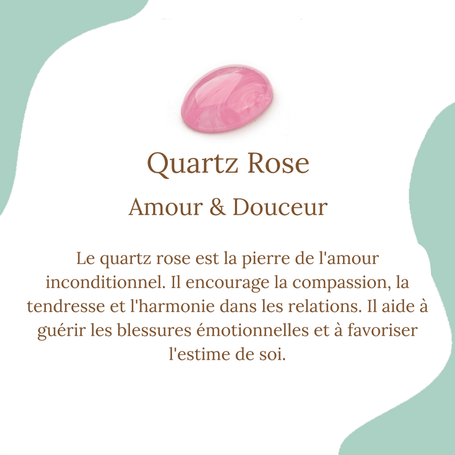 Pierre roulée Quartz rose 2/5 cm - la pièce