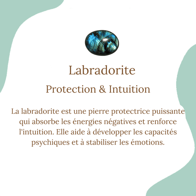 Pierre roulée Labradorite 2/5 cm - la pièce