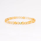 BRACELET JOIE & CONFIANCE CITRINE CHAUFEE 6MM