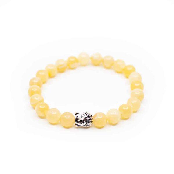 Bracelet Estime de soi/Joie de vivre Calcite jaune