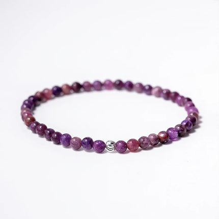 BRACELET SERENITE & ANTI-STRESS LEPIDOLITE 4mm