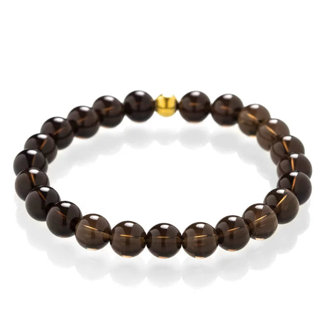 BRACELET CALME/CANALISER SON ESPRIT QUARTZ FUME