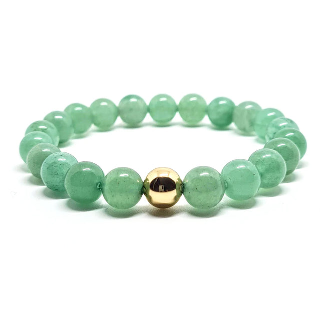 BRACELET CHANCE/ELAN AVENTURINE VERTE